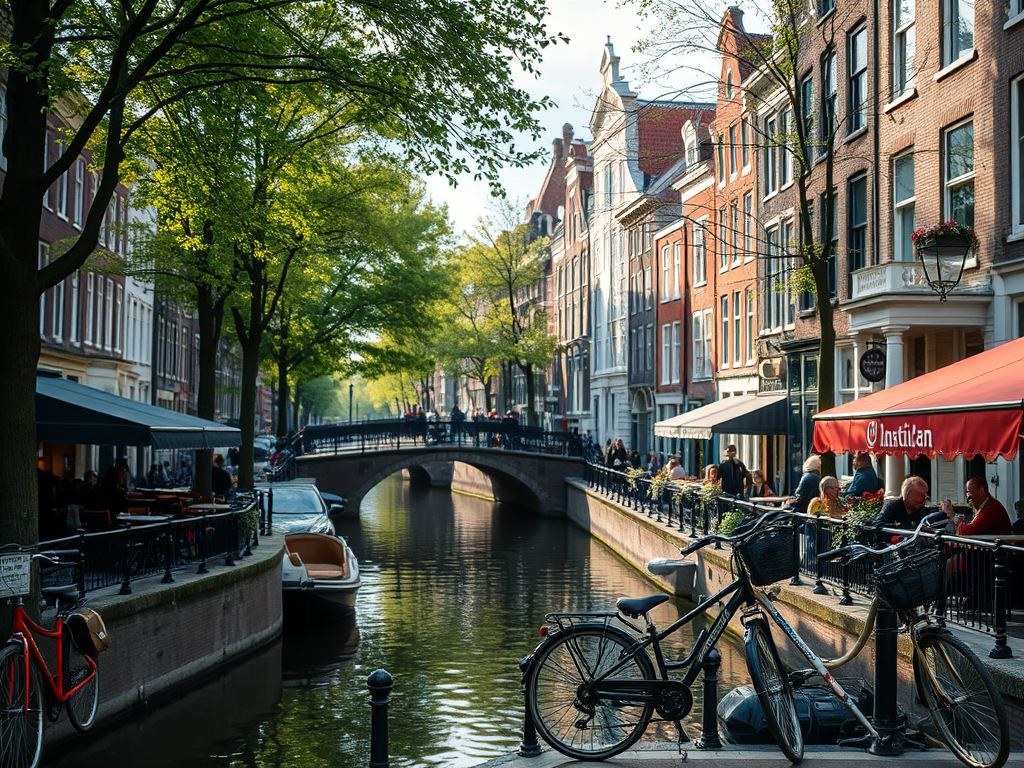 Amsterdam – miasto kanałów, rowerów i&nbsp;sztuki