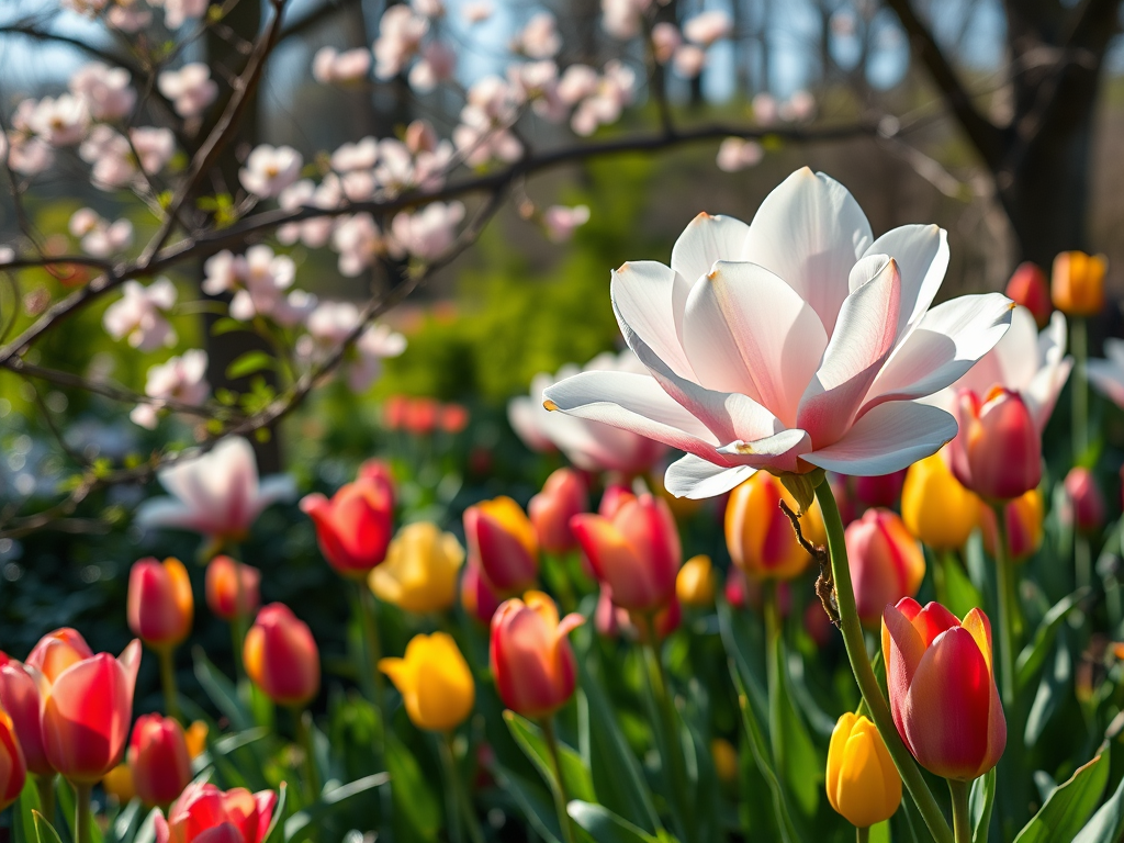 Najpiękniejsze ogrody botaniczne na wiosnę