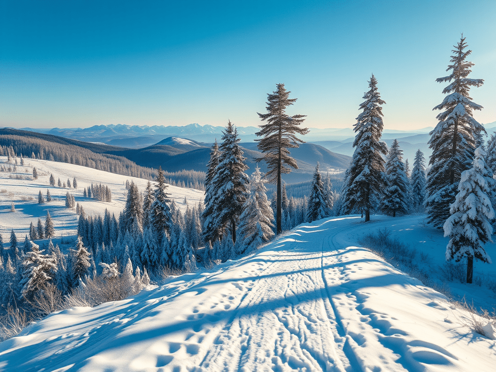 Zimowe szlaki w Polsce