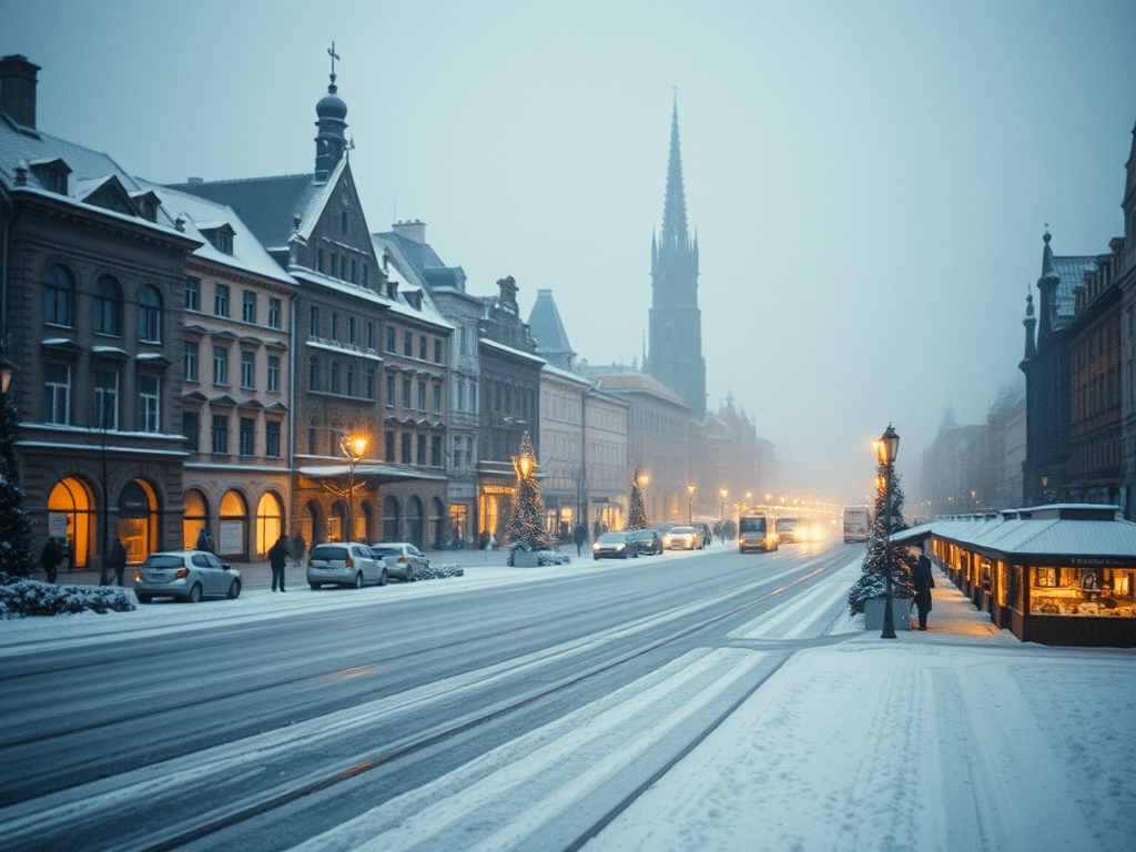 Polskie miasta zimą – bez planu i bez pośpiechu